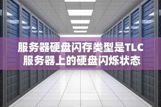 服务器硬盘闪存类型是TLC 服务器上的硬盘闪烁状态
