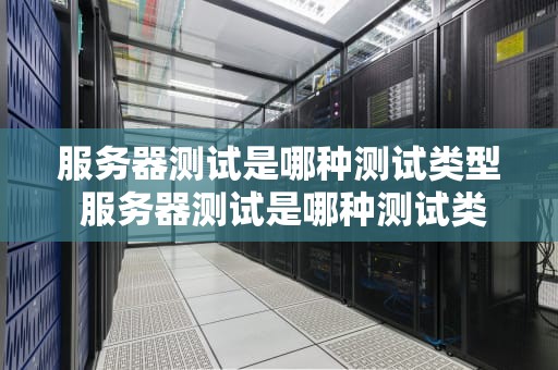 服务器测试是哪种测试类型 服务器测试是哪种测试类型的