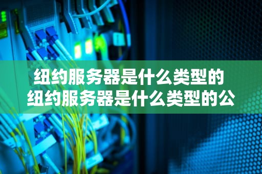 纽约服务器是什么类型的 纽约服务器是什么类型的公司