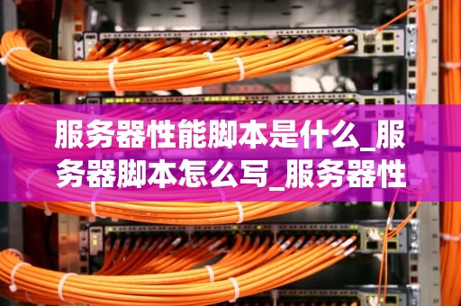 服务器性能脚本是什么_服务器脚本怎么写_服务器性能脚本的深入理解与应用