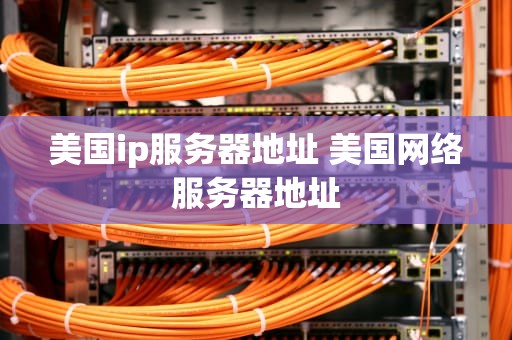 美国ip服务器地址 美国网络服务器地址