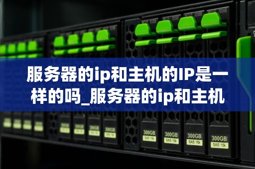 服务器的ip和主机的IP是一样的吗_服务器的ip和主机的ip是一样的吗_服务器的IP与主机IP：一场深度解析
