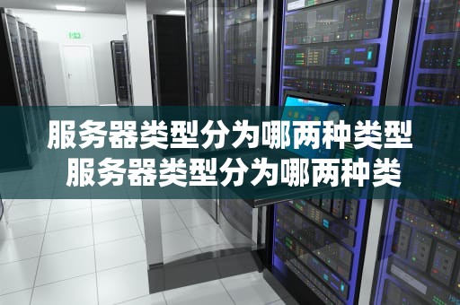 服务器类型分为哪两种类型 服务器类型分为哪两种类型图片