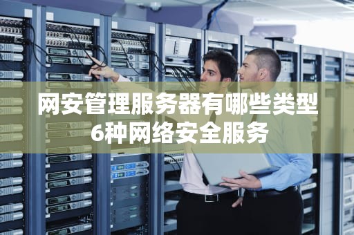 网安管理服务器有哪些类型 6种网络安全服务