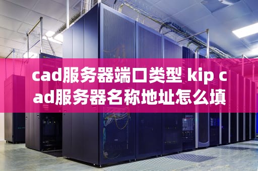 cad服务器端口类型 kip cad服务器名称地址怎么填