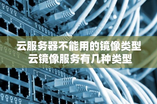 云服务器不能用的镜像类型 云镜像服务有几种类型