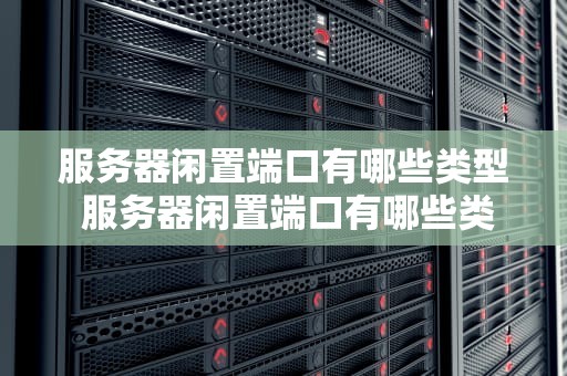 服务器闲置端口有哪些类型 服务器闲置端口有哪些类型设备
