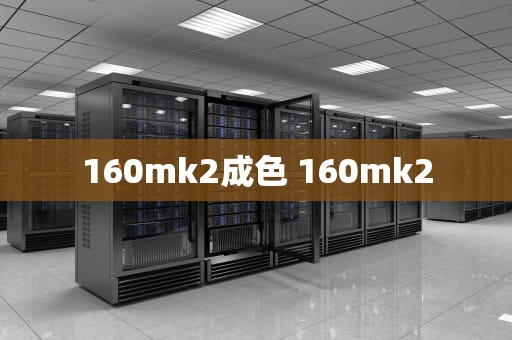 160mk2成色 160mk2