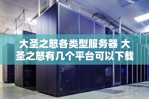 大圣之怒各类型服务器 大圣之怒有几个平台可以下载