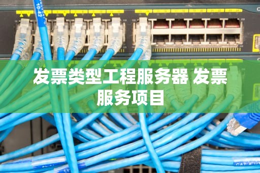 发票类型工程服务器 发票服务项目