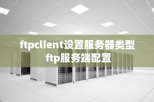 ftpclient设置服务器类型 ftp服务端配置