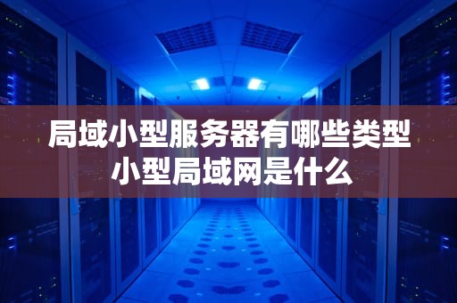 局域小型服务器有哪些类型 小型局域网是什么