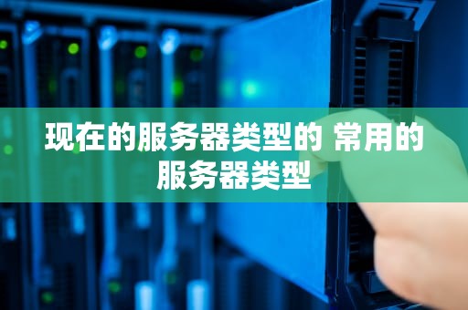 现在的服务器类型的 常用的服务器类型