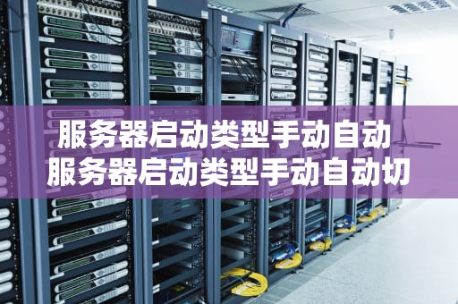 服务器启动类型手动自动 服务器启动类型手动自动切换