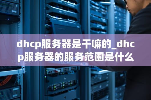 dhcp服务器是干嘛的_dhcp服务器的服务范围是什么_DHCP服务器的工作原理与应用
