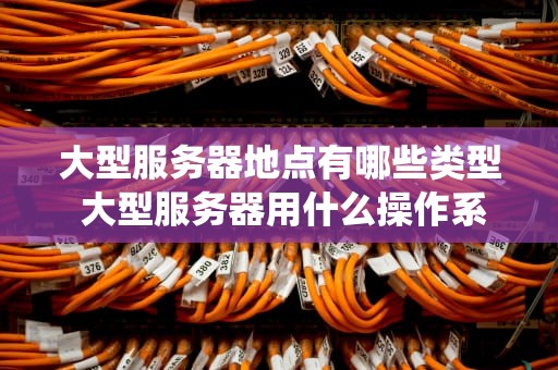 大型服务器地点有哪些类型 大型服务器用什么操作系统