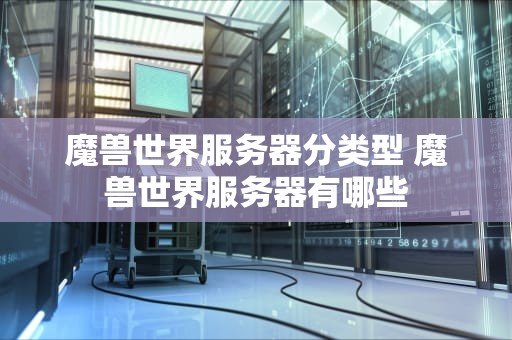 魔兽世界服务器分类型 魔兽世界服务器有哪些