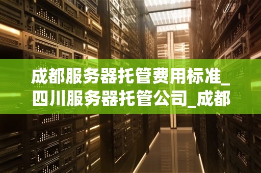 成都服务器托管费用标准_四川服务器托管公司_成都服务器托管费用标准及其影响因素