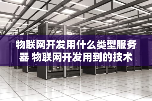 物联网开发用什么类型服务器 物联网开发用到的技术