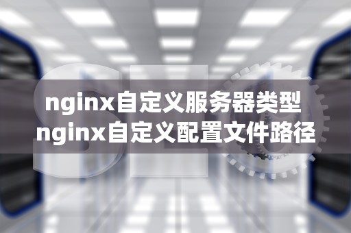 nginx自定义服务器类型 nginx自定义配置文件路径