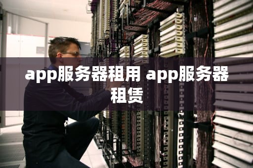 app服务器租用 app服务器租赁