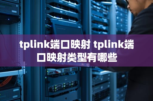 tplink端口映射 tplink端口映射类型有哪些