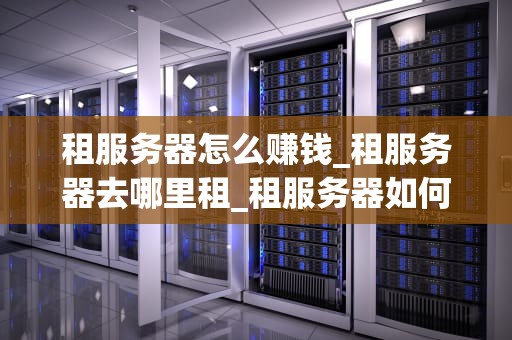 租服务器怎么赚钱_租服务器去哪里租_租服务器如何赚钱：一种新兴的互联网盈利模式