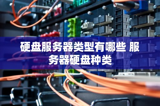 硬盘服务器类型有哪些 服务器硬盘种类