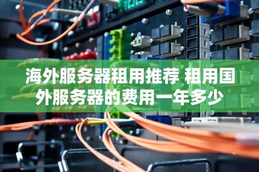 海外服务器租用推荐 租用国外服务器的费用一年多少
