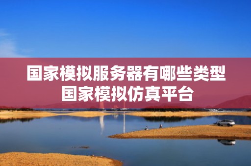 国家模拟服务器有哪些类型 国家模拟仿真平台