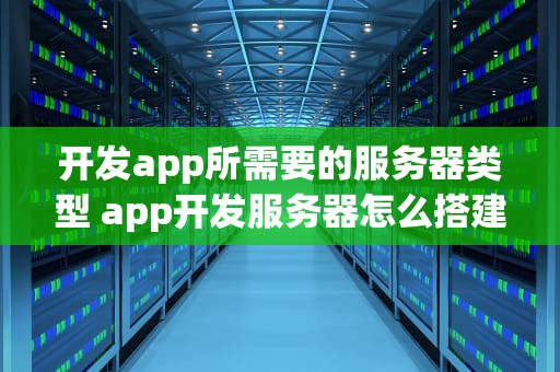 开发app所需要的服务器类型 app开发服务器怎么搭建