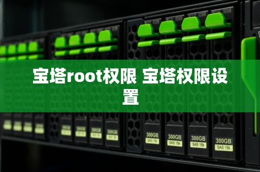 宝塔root权限 宝塔权限设置
