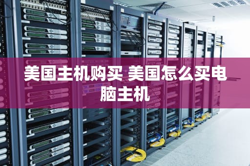 美国主机购买 美国怎么买电脑主机