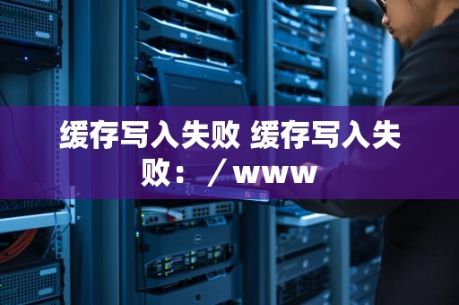 缓存写入失败 缓存写入失败：／www