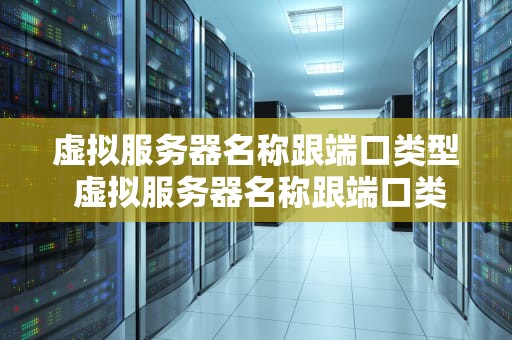 虚拟服务器名称跟端口类型 虚拟服务器名称跟端口类型有关吗