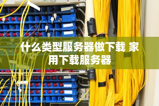 什么类型服务器做下载 家用下载服务器