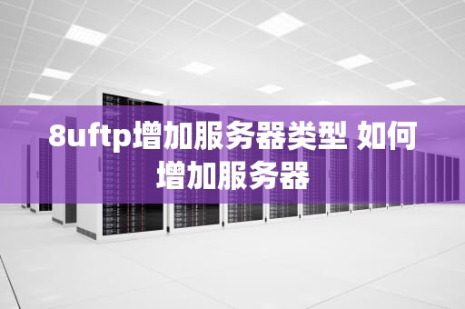 8uftp增加服务器类型 如何增加服务器