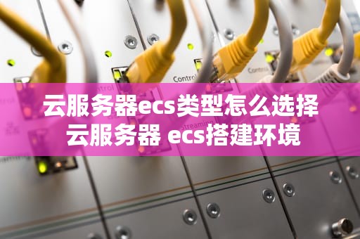 云服务器ecs类型怎么选择 云服务器 ecs搭建环境