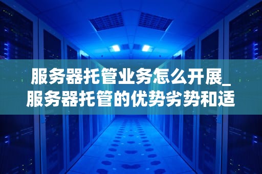 服务器托管业务怎么开展_服务器托管的优势劣势和适用类型?_服务器托管业务的开展策略