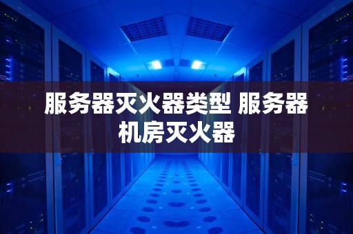 服务器灭火器类型 服务器机房灭火器
