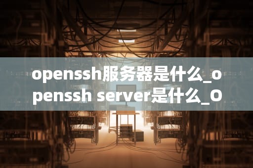 openssh服务器是什么_openssh server是什么_OpenSSH服务器的深入理解与应用