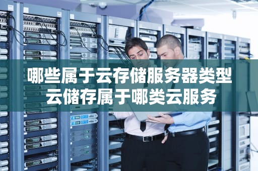 哪些属于云存储服务器类型 云储存属于哪类云服务