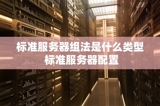 标准服务器组法是什么类型 标准服务器配置