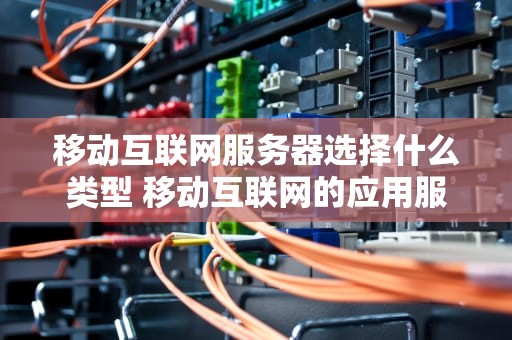 移动互联网服务器选择什么类型 移动互联网的应用服务主要有哪些？