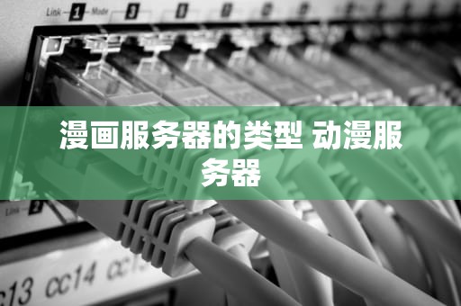 漫画服务器的类型 动漫服务器