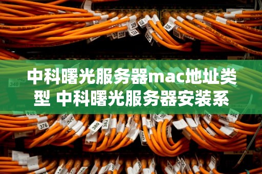 中科曙光服务器mac地址类型 中科曙光服务器安装系统
