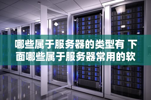 哪些属于服务器的类型有 下面哪些属于服务器常用的软件包