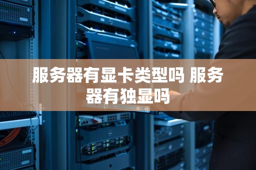服务器有显卡类型吗 服务器有独显吗