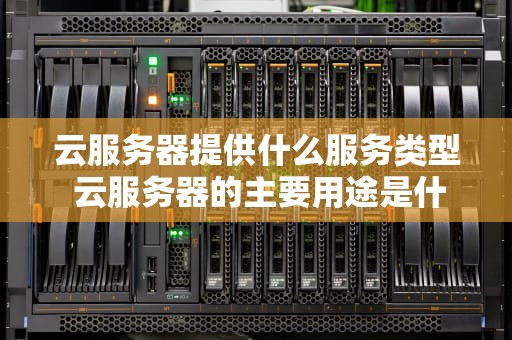 云服务器提供什么服务类型 云服务器的主要用途是什么