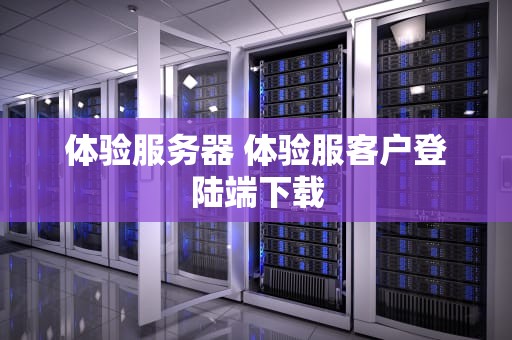体验服务器 体验服客户登陆端下载